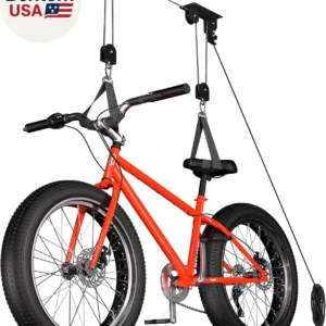 Fahrrad Hebebühne, Schwerlast Ebike Lift Flaschenzug System für Garage Decke Overhead Stor-
